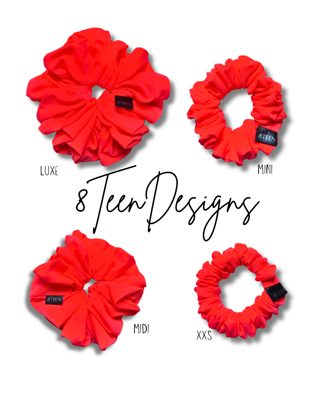MINI Cherry Scrunchie | Hair Accessory