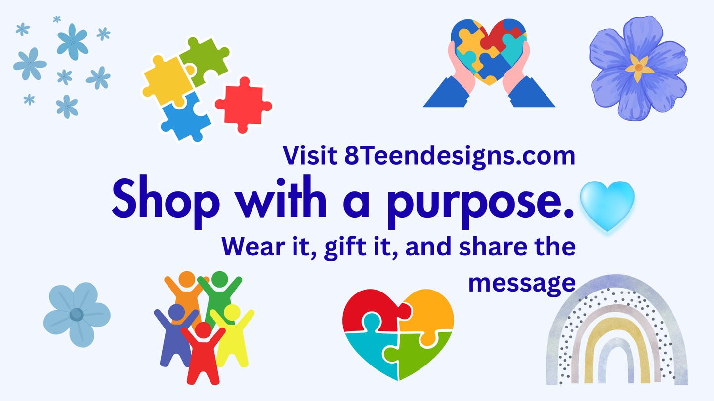 Autism Awareness Collection | Puzzle Piece Glass Tumbler