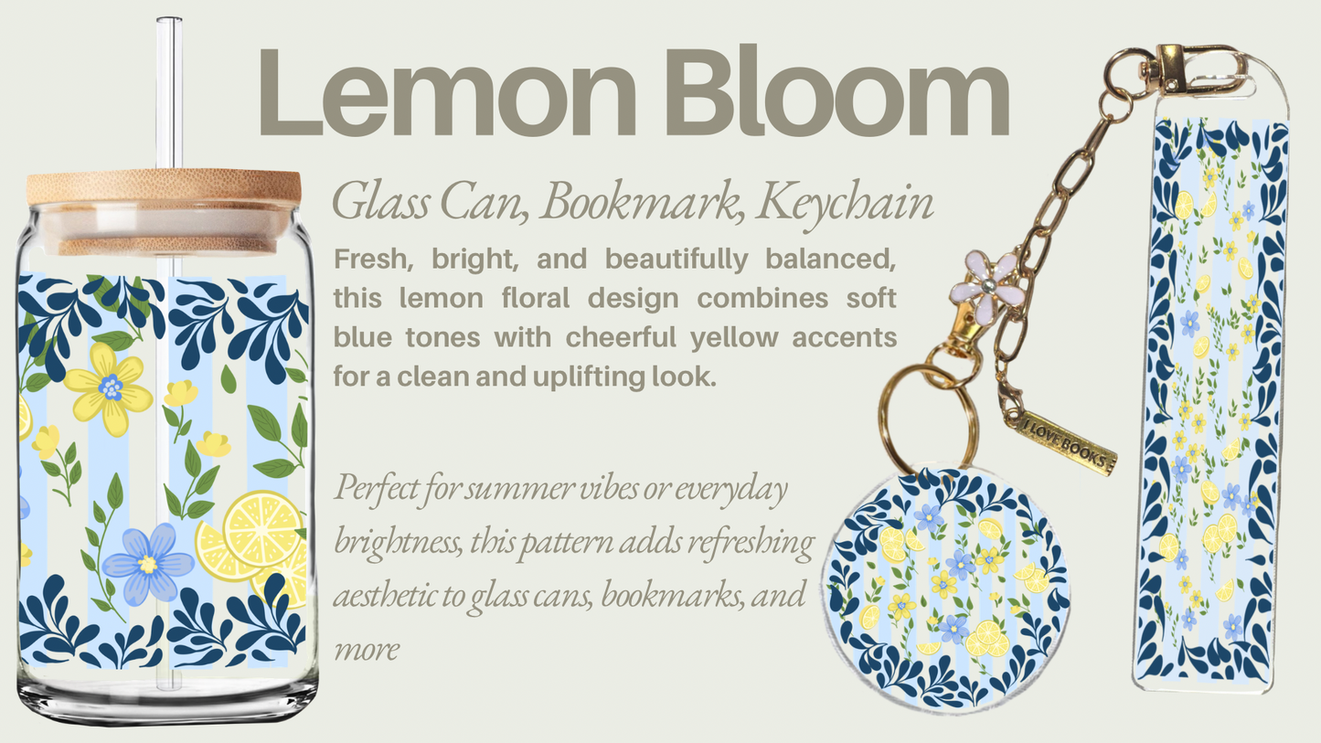 Lemon Bloom | Acrylic Keychain