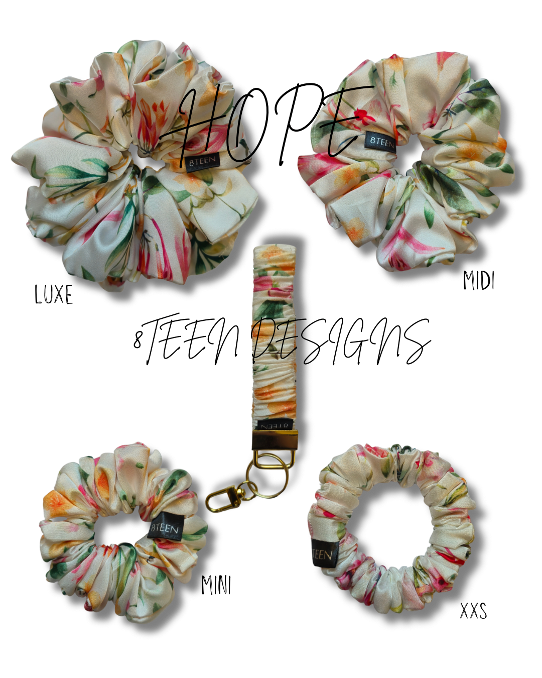 Luxe HOPE Scrunchie | Hair Accessory
