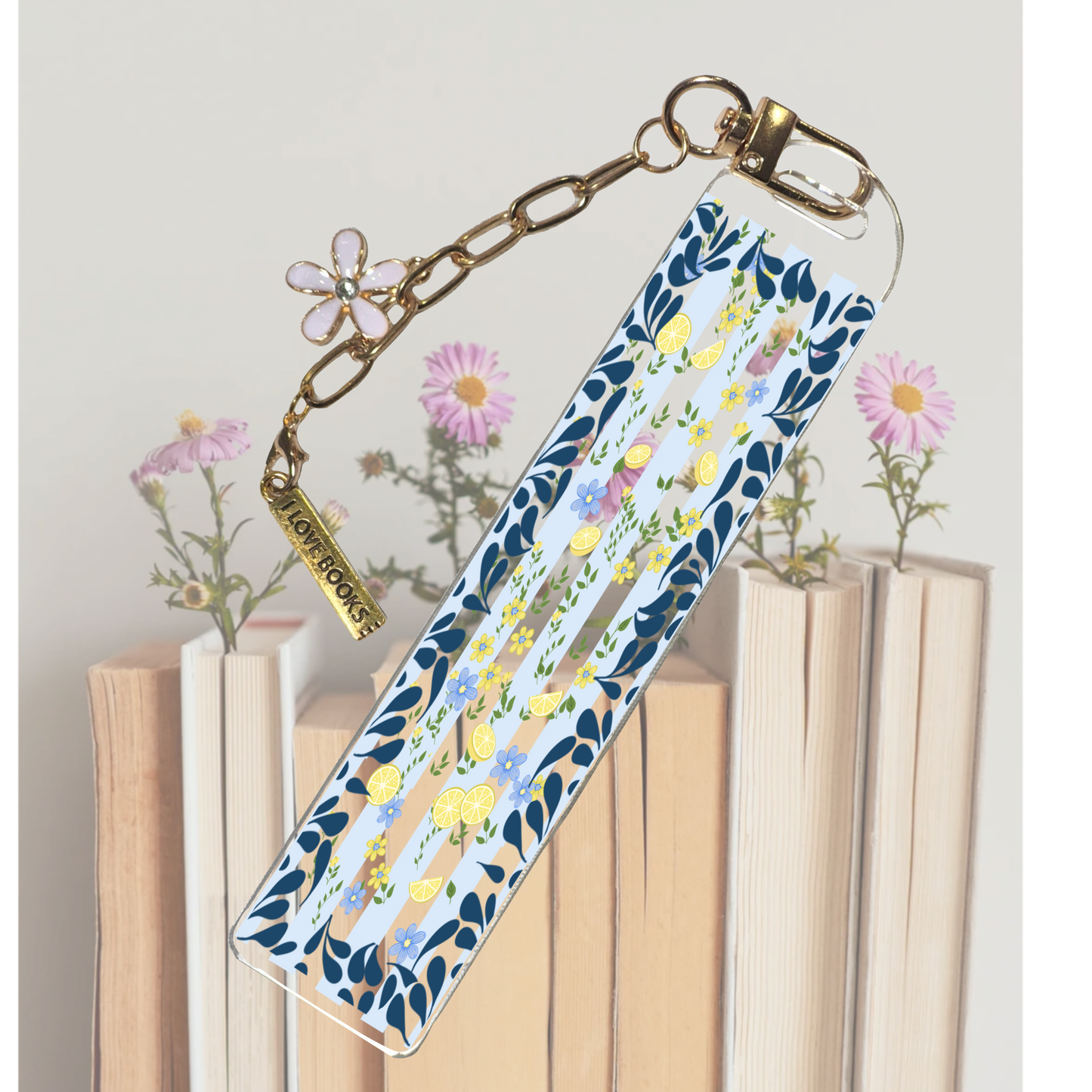Lemon Bloom | Acrylic Bookmark