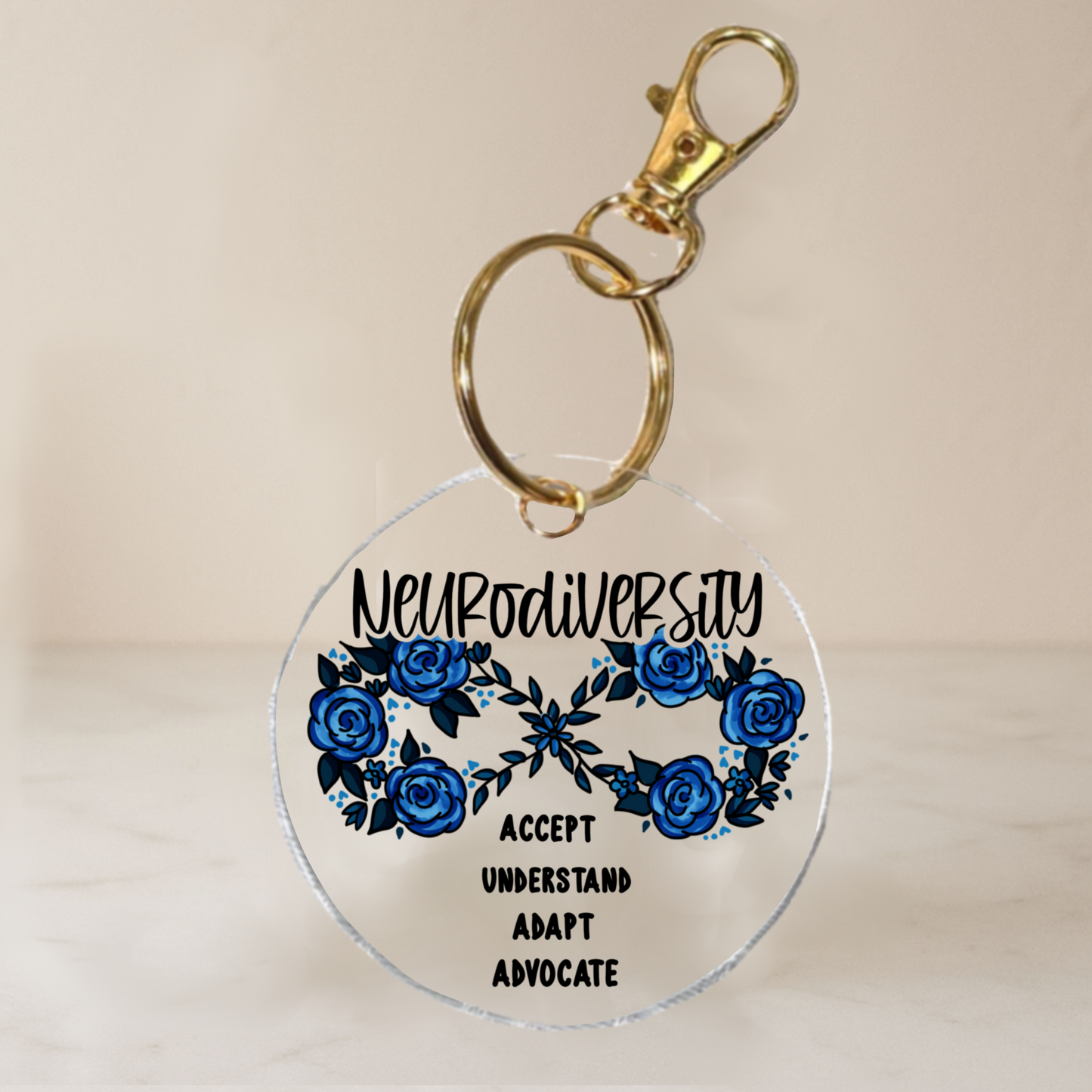 Autism Awareness Collection | Infinity Keychain