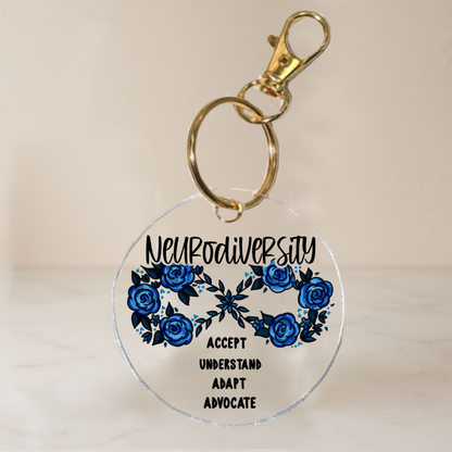 Autism Awareness Collection | Infinity Keychain