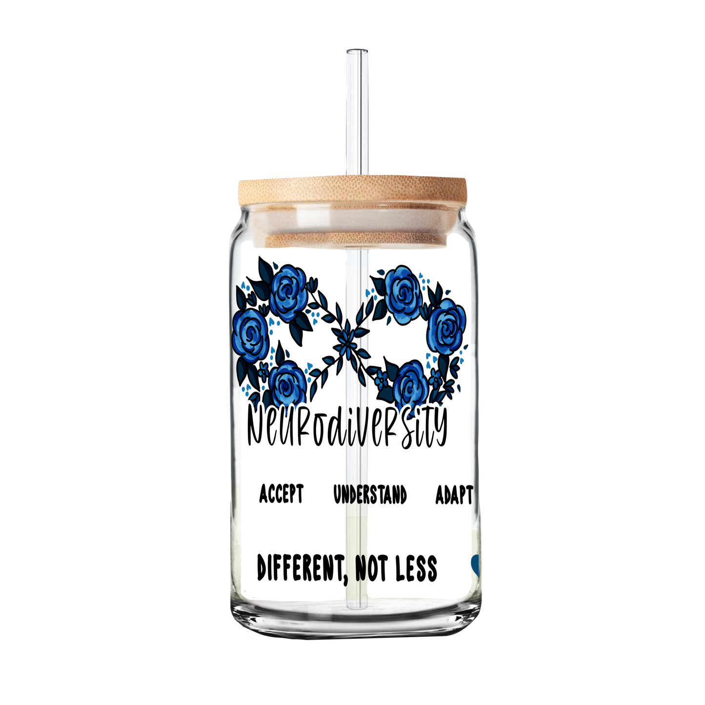 Autism Awareness Collection | Infinity Glass Tumbler