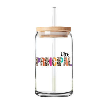 Vice Principal UV DTF Transfer | Glass Can Wrap Transfer Only