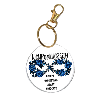 Autism Awareness Collection | Infinity Keychain