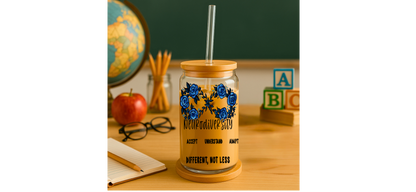 Autism Awareness Collection | Infinity Glass Tumbler