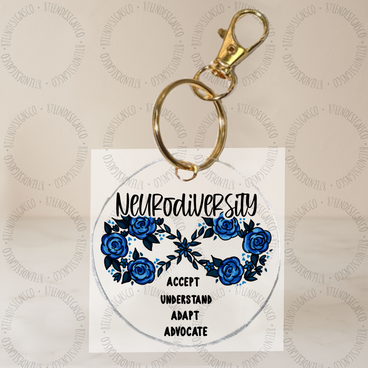 Autism Awareness Collection | Keychain UV DTF Transfer Bundle
