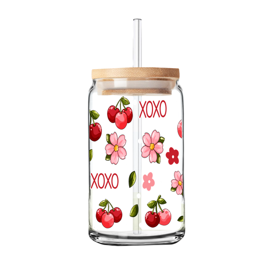 Cherry Blossom | Glass Tumbler