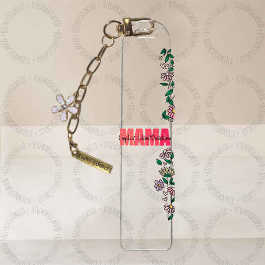 Mother’s Day UV DTF BOOKMARK Transfer Collection 💕 | Bookmark Transfer Wrap | Transfer ONLY