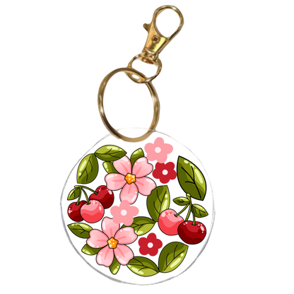 Cherry Blossom | Acrylic Keychain