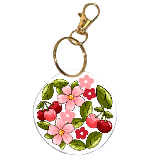 Cherry Blossom | Acrylic Keychain