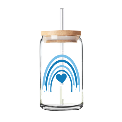 Autism Awareness Collection | Rainbow Glass Tumbler