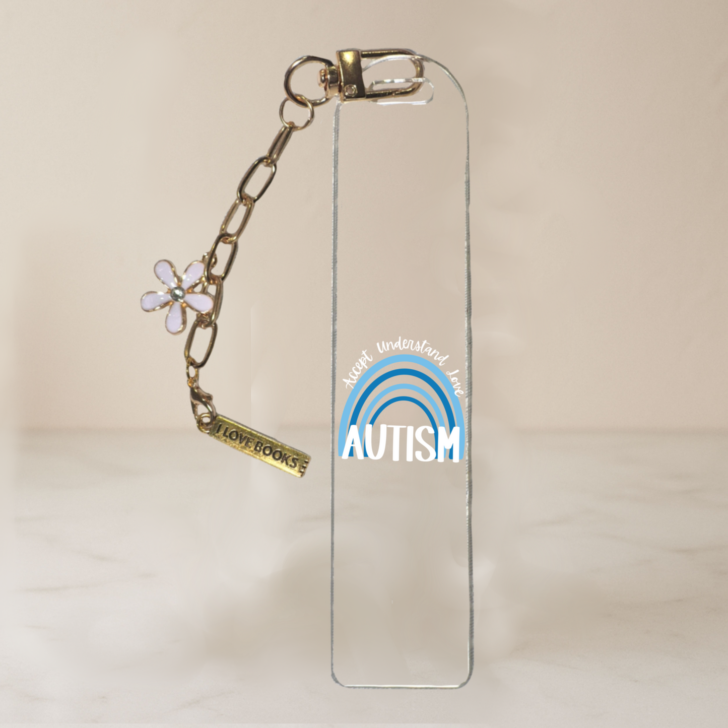 Autism Awareness Collection | Rainbow Bookmark