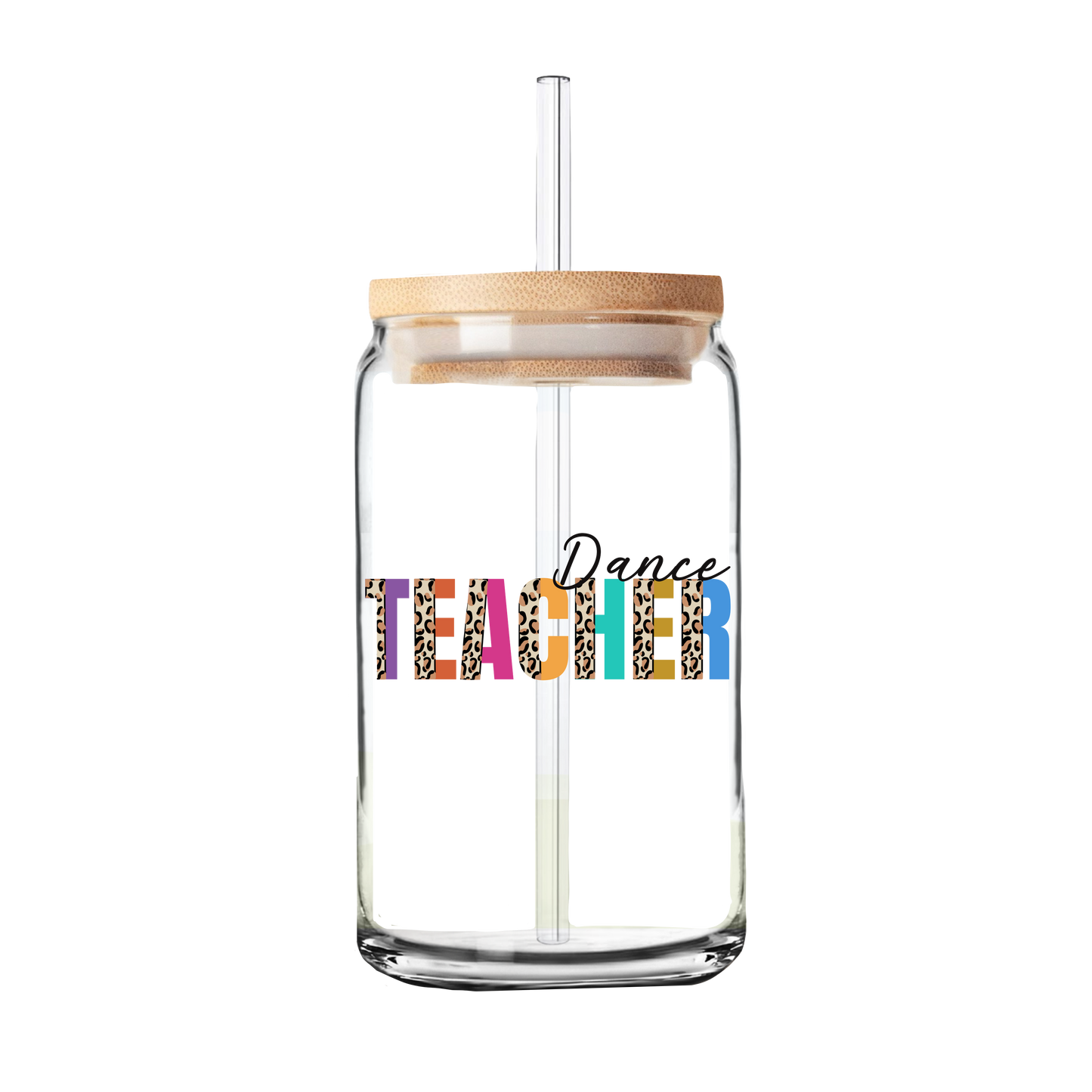 Dance Teacher | Teacher Gift | Glass Can Tumbler | Libby Glass
