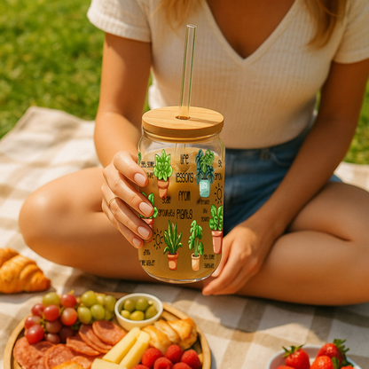 Life Lessons | Glass Tumbler