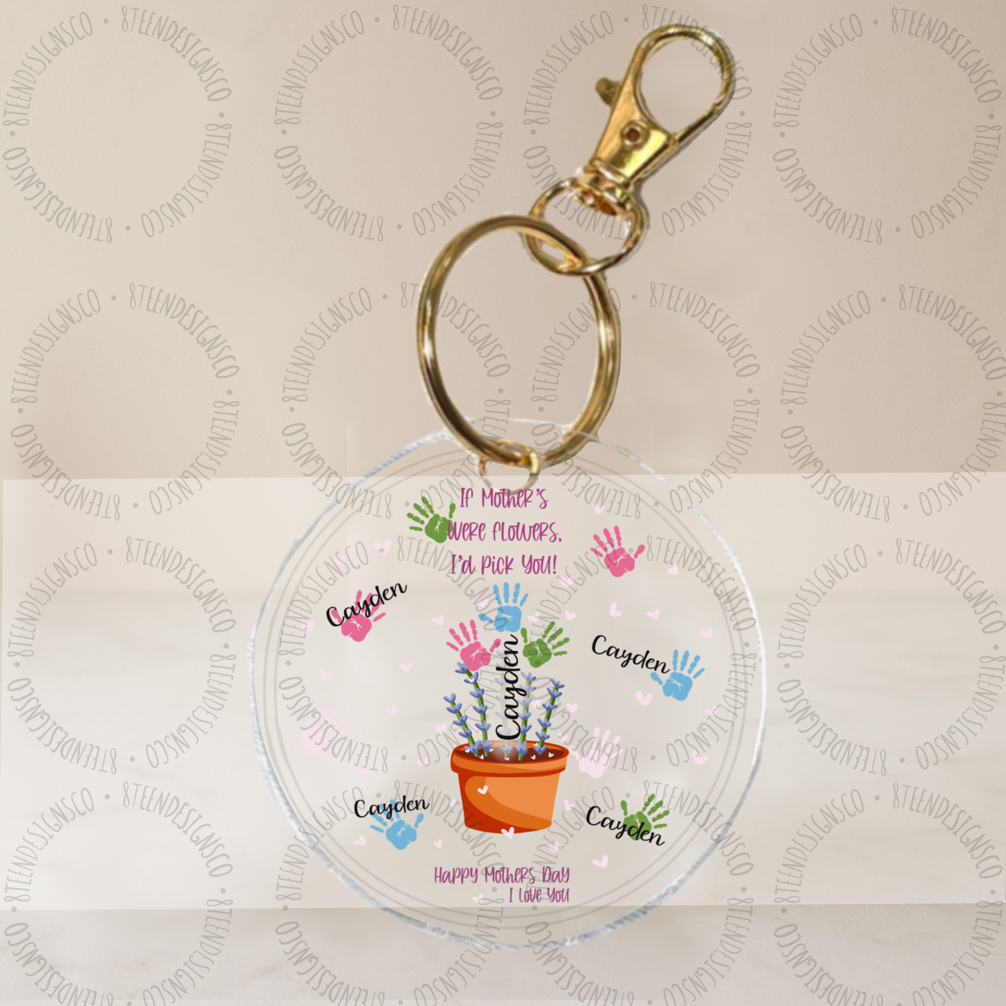 Mother’s Day UV DTF KEYCHAIN Transfer Collection 💕 | Keychain Transfer Wrap | Transfer ONLY