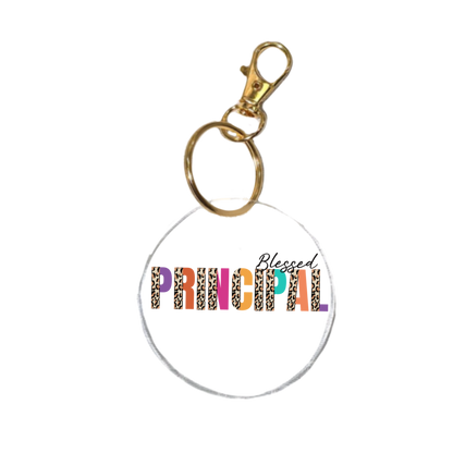 Blessed Principal UV Transfer | UV DTF Keychain Transfer