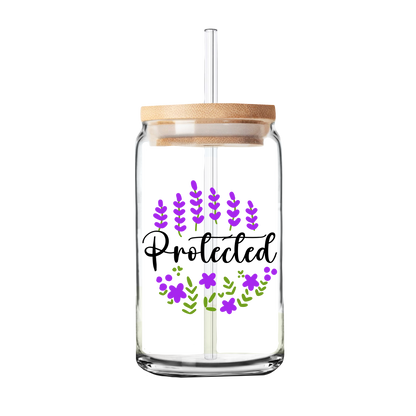 Protected Glass Tumbler | 16oz Glass Can