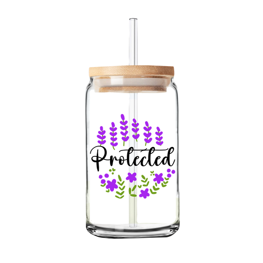 Protected Glass Tumbler | 16oz Glass Can
