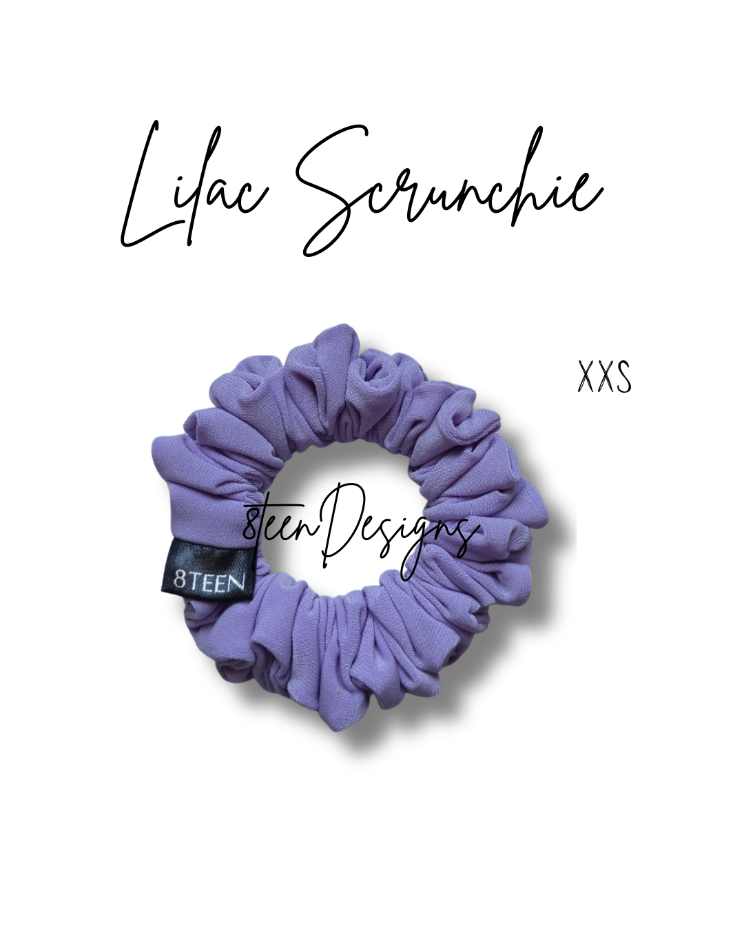 XXS Lilac Scrunchie | Hair Accessory