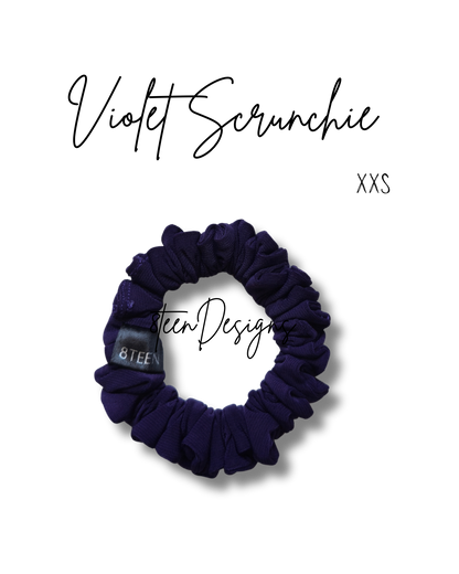 XXS Violet Scrunchie | Hair Accessory