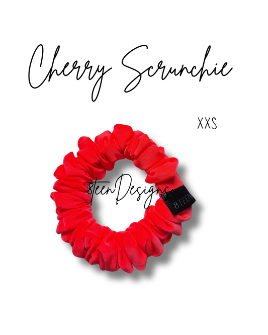 XXS Cherry Scrunchie | Hair Accessory
