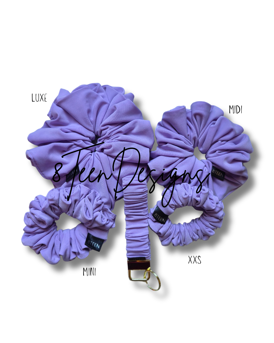 XXS Lilac Scrunchie | Hair Accessory