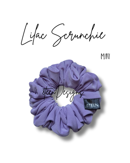 MINI Lilac Scrunchie | Hair Accessory