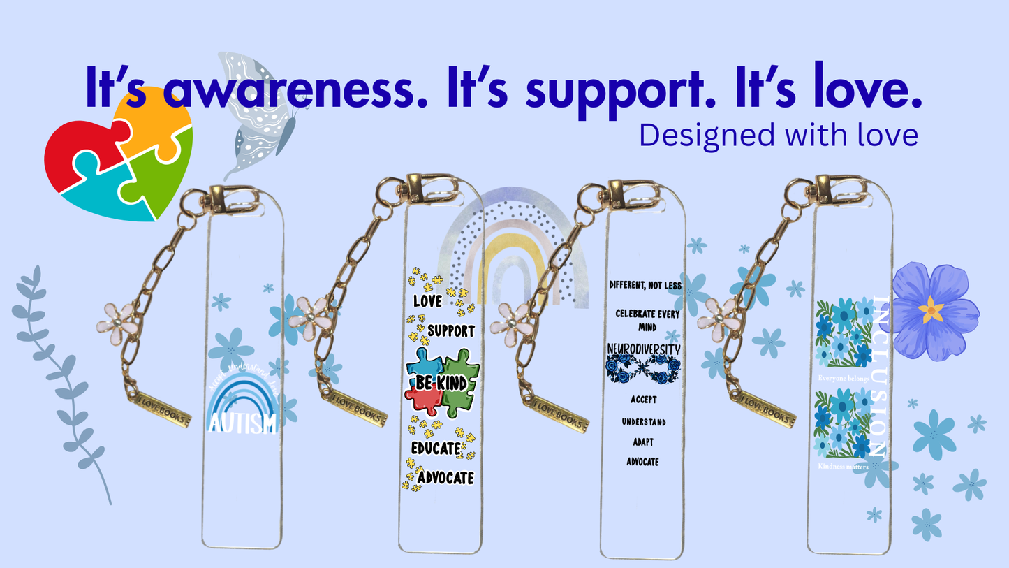 Autism Awareness Collection | Infinity Bookmark