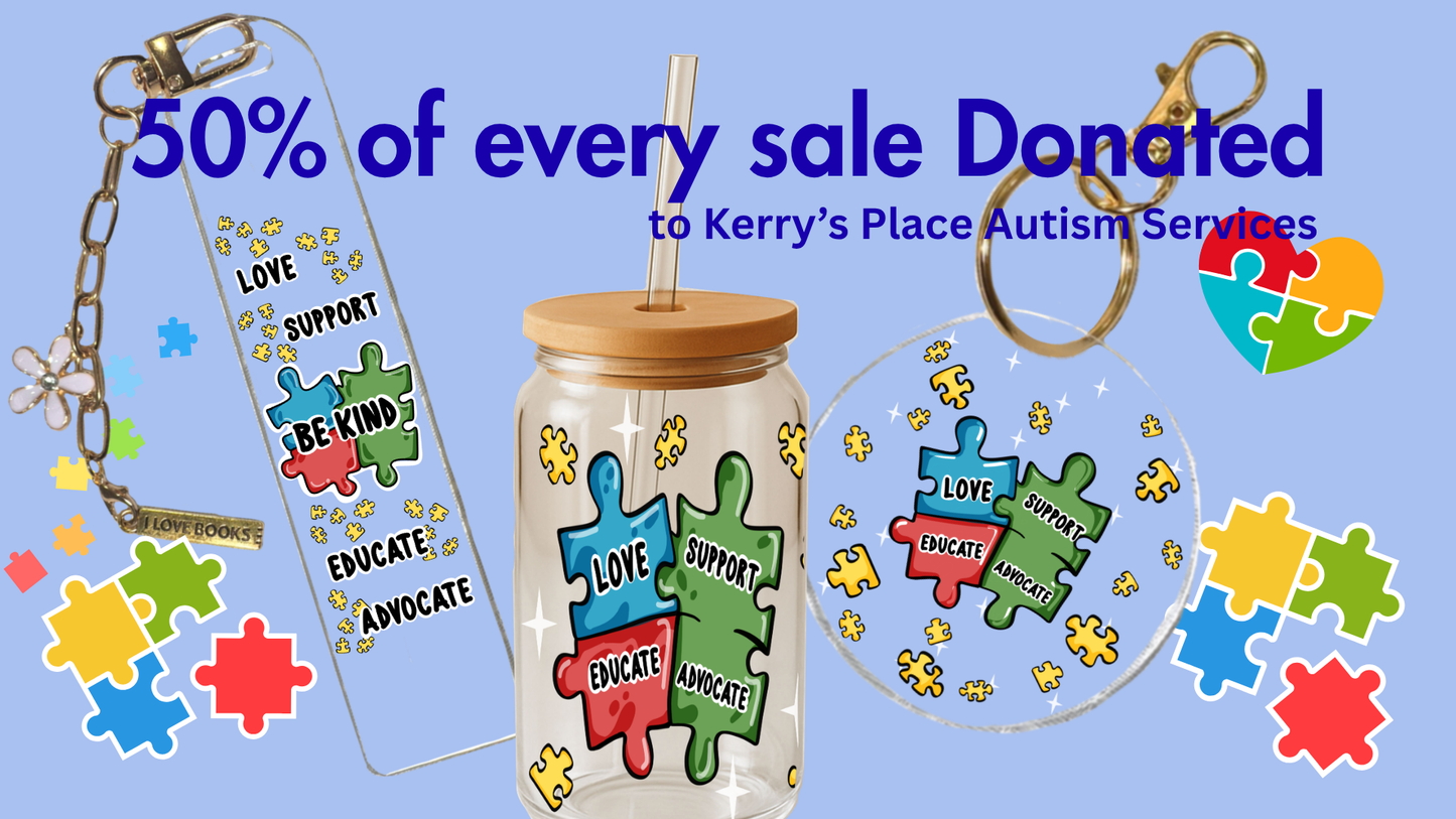 Autism Awareness Collection | Puzzle Piece Bookmark