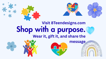 Autism Awareness Collection | Puzzle Piece Glass Tumbler