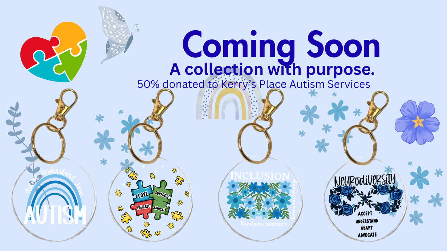 Autism Awareness Collection | Infinity Keychain