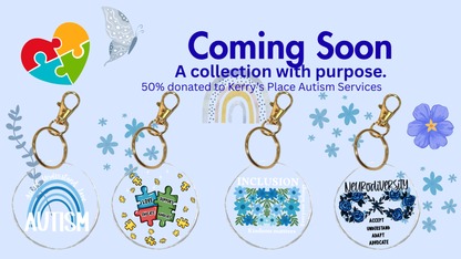 Autism Awareness Collection | Infinity Keychain