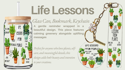 Life Lessons | Acrylic Bookmark