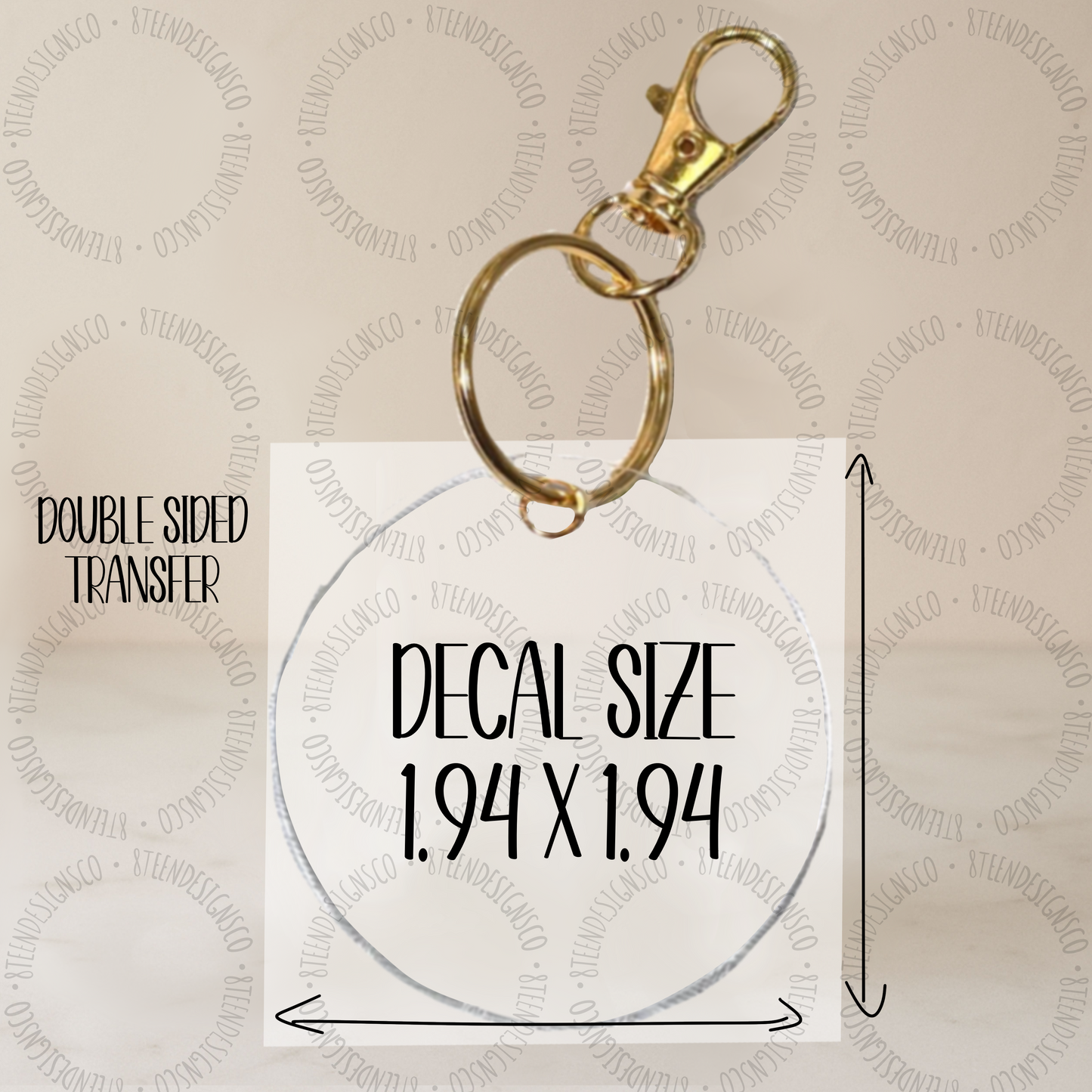 Mother’s Day UV DTF KEYCHAIN Transfer Collection 💕 | Keychain Transfer Wrap | Transfer ONLY