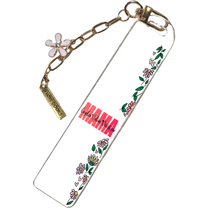 Bookmark for Mom | Personalized Custom Name Book Lover Gift | Acrylic Bookmark | Cute Reading Accessory Gift | Aesthetic Bookmark |Custom Bookmark