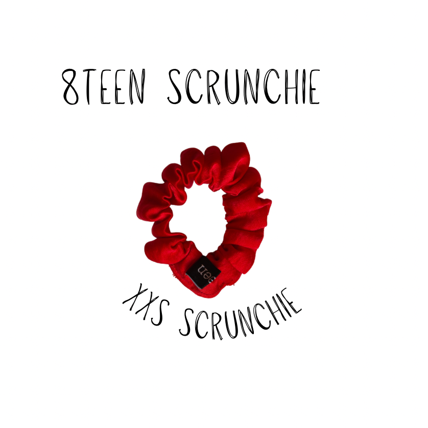 XXS Cherry Street Scrunchie | Red Scrunchie | Hair Accessory