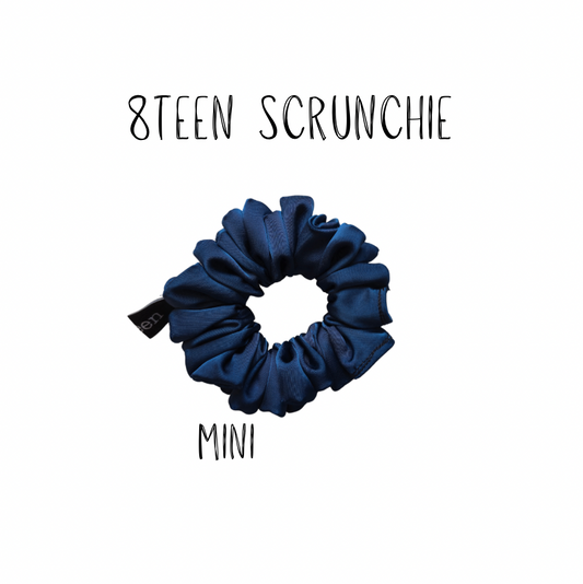 MINI King Street West Scrunchie | Navy Blue Scrunchie | Hair Accessory
