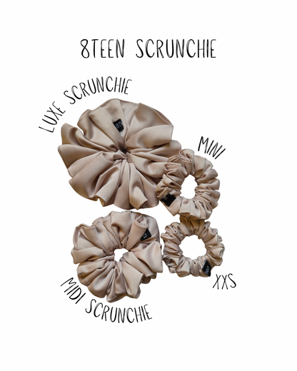 MIDI Yorkville Scrunchie | Nude Scrunchie | Medium Oversized Hair Accessory