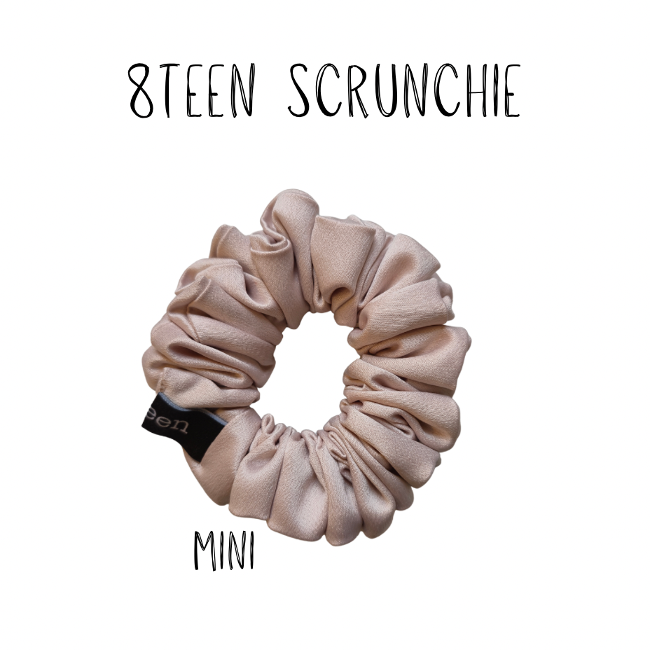 MINI Yorkville Scrunchie | Nude Scrunchie | Smaller Oversized Hair Accessory