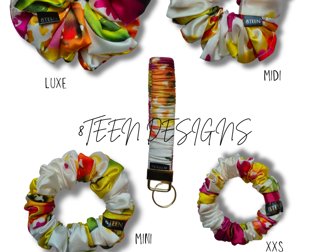 Mini GRACE Satin Scrunchie | Hair Accessory