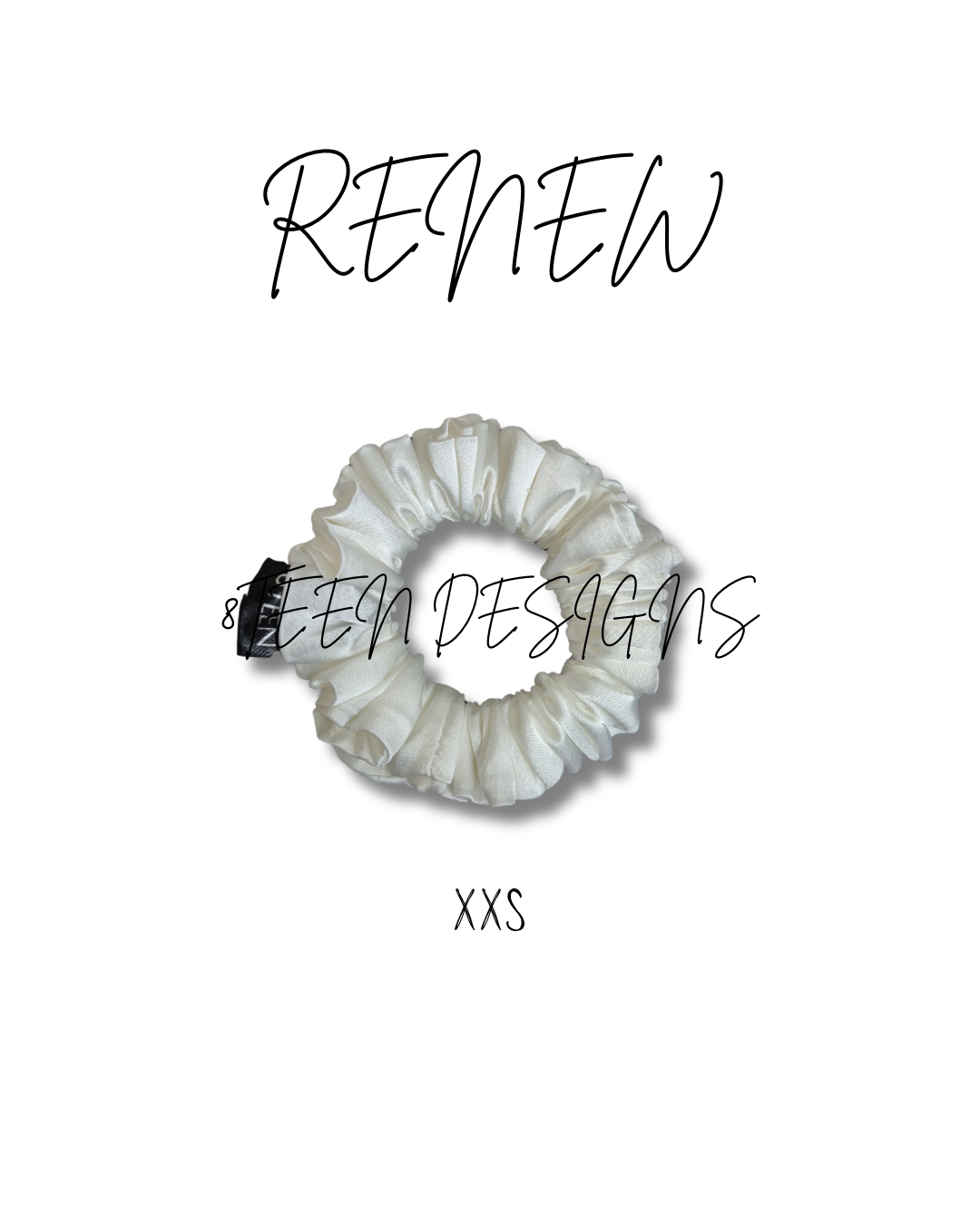 XXS RENEW Satin Scrunchie | Hair Accessory