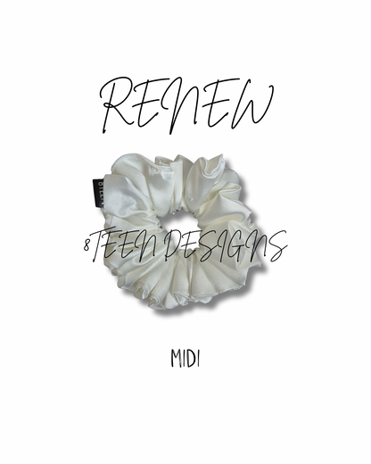 Midi RENEW Satin Scrunchie | Hair Accessory