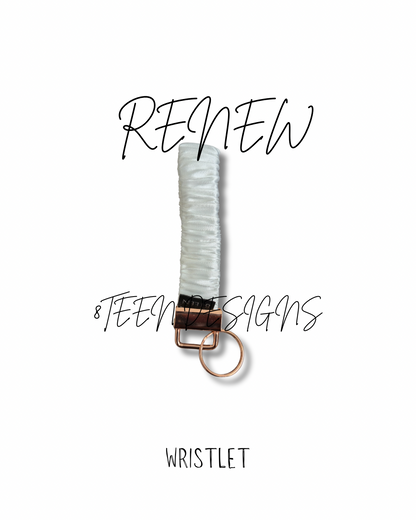 RENEW Satin Wristlet | Phone / Key Accessory