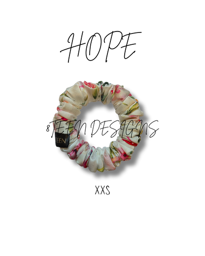 XXS HOPE Satin Scrunchie | Hair Accessory