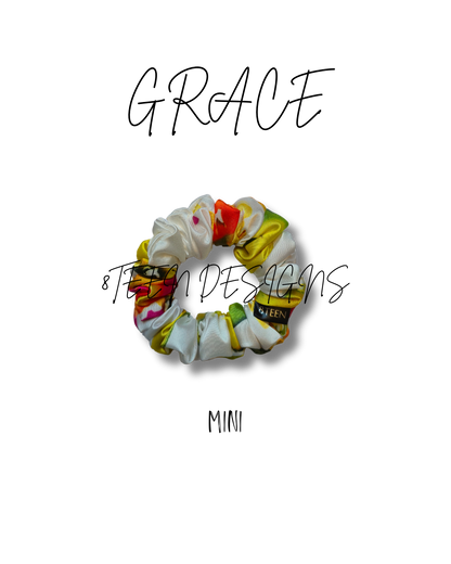 Mini GRACE Satin Scrunchie | Hair Accessory