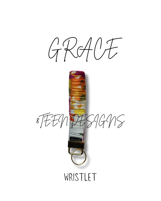 GRACE Satin Wristlet | Phone / Key Accessory