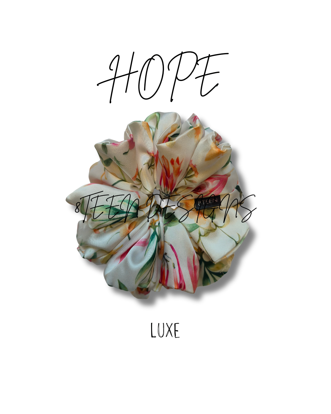 Luxe HOPE Scrunchie | Hair Accessory